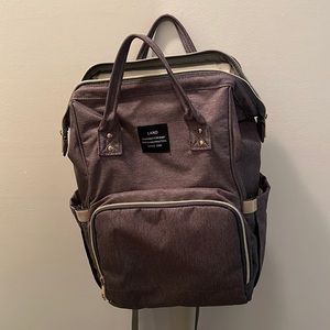 Backpack diaper bag